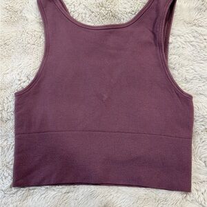 Banana Republic Mauve Crop Top